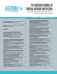 Cover The American Journal of Tropical Medicine and Hygiene