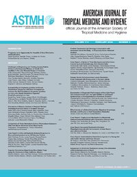 Cover The American Journal of Tropical Medicine and Hygiene