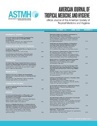 Cover The American Journal of Tropical Medicine and Hygiene