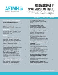 Cover The American Journal of Tropical Medicine and Hygiene