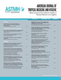 Cover The American Journal of Tropical Medicine and Hygiene