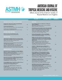 Cover The American Journal of Tropical Medicine and Hygiene